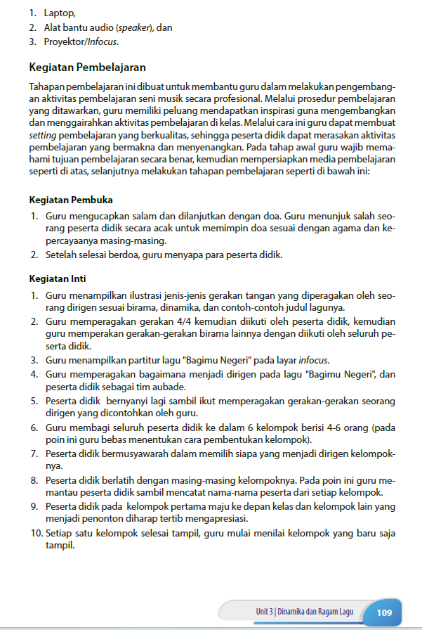 Posisi Dirigen